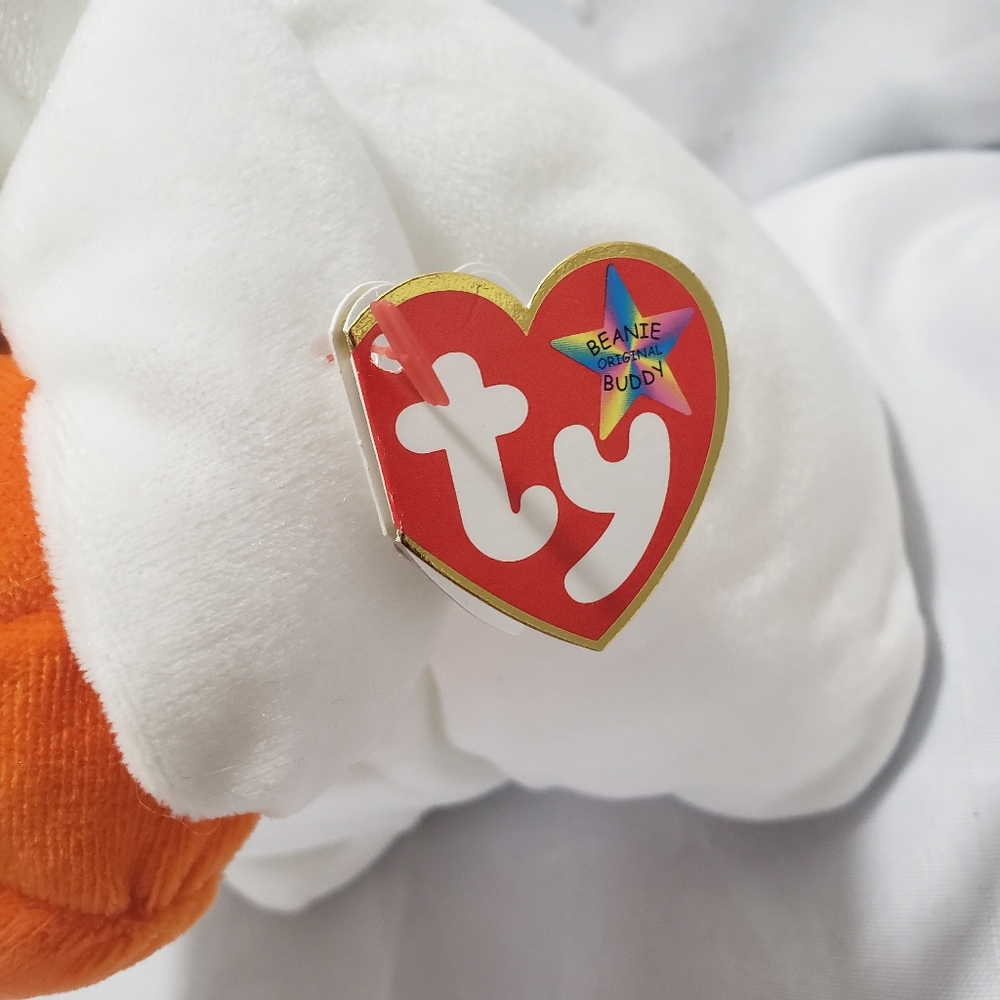 ๐SOLD๐ TY Halloween Ghost Ghoul Plush Stuffed Animal Beanie Original 10-inch - Picture 7 of 12